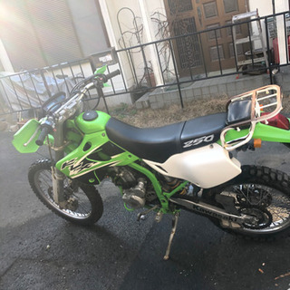 KAWASAKI　KLX250（LX250E)　キャブモデル！レストアベース！