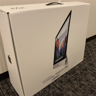超美品 iMac (Retina 5K, 27-inch, Late 2015) 3.2GHz, 24GBメモリ