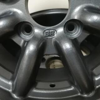 Black　Racing　14㌅　リペア補修　新品バルブ付