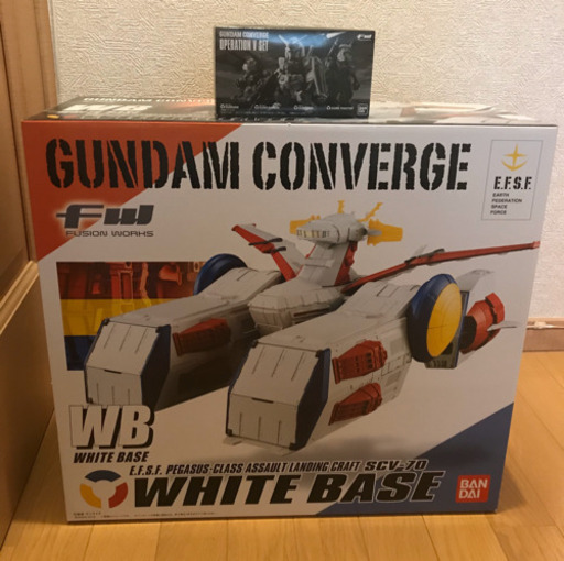 FW GUNDAM CONVERGE WHITE BASE u0026 CONVERGE:CORE ホワイトベース V