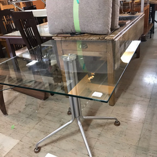 JF00147 ガラステーブル ハイテーブル# (モノココ円山店)  西２８丁目のテーブル《センターテーブル》の中古あげます・譲ります｜ジモティーで不用品の処分