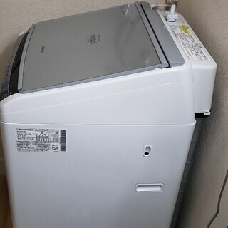 【引取限定】2020/2/28まで 値下げしました。　日立 HITACHI BW-DV90A ビートウォッシュ 縦型 洗濯乾燥機 9.0kg 2017年製 中古 売ります!