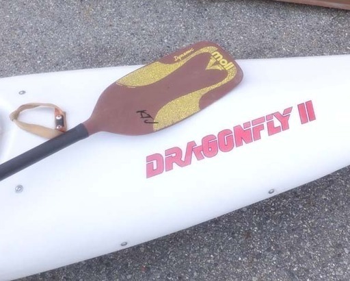 N0221E引] HYDRA ハイドラ 1人乗りカヤック ドラゴンフライⅡ パドル  
