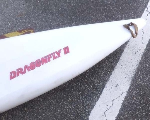 N0221E引] HYDRA ハイドラ 1人乗りカヤック ドラゴンフライⅡ パドル  