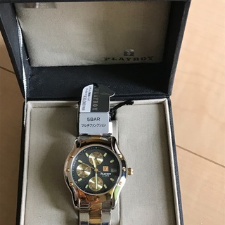 プレイボーイ PLAY BOY ALARM CHRONOGRAPH 腕時計 PLAYBOY - プレイボーイ PLAY BOY ALARM CHRONOGRAPH 腕時計の