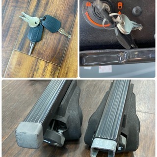 THULE スーリー　ルーフボックス パシフィック200　キャリアバー137ｃｍ付