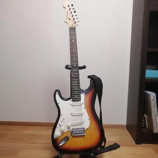 美品!FERNANDES FGZ/レフティ/左用/左利き/サウスポーエレキギター