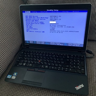 交渉成立【ジャンク】 Lenovo ThinkPad E520 ...
