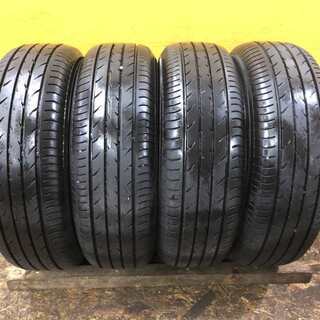 YOKOHAMA BluEarth E52 195/65R15 15インチ 夏タイヤ 4本 2019年製 バリ溝 プリウス アイシス ウィッシュ等 (TA161) クレジットカード QR決済可能