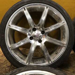 【TOYO DRB 205/40R17】夏タイヤ 4本【インぺリオ 5次元 社外ホイール 17インチ 7J4HPCD100+25】(TD236) クレジットカード QR決済可能 TOYO DRB 205/40R17】夏タイヤ 4本【インぺリオ 5次元 社外ホイール 17