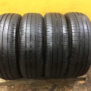 DUNLOP ENASAVE EC204 195/65R15 15インチ 夏タイヤ 4本 2018年製 プリウス ヴォクシー ノア等 (TH155) クレジットカード QR決済可能
