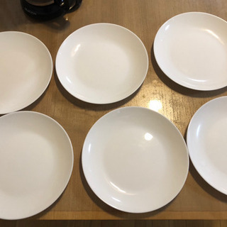 白い平皿6枚