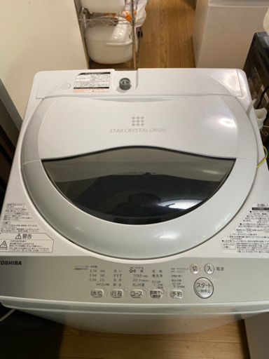 No.54 TOSHIBA 5kg洗濯機　2019年製