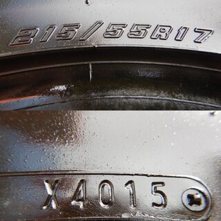 215/55Ｒ17　4本組　グッドイヤースタッドレス　クラウン、オデッセイ