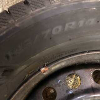 TOYO WINTER TRANPATH MK4 185/70R14】スタッドレス 4本【スチール 14 