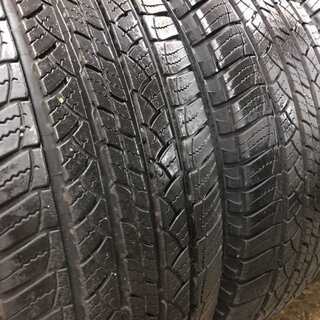 MICHELIN LATITUDE TOUR 265/65R17 17インチ 夏タイヤ 4本 2017年製 バリ溝 プラド サーフ パジェロ等　(TE210) クレジットカード QR決済可能