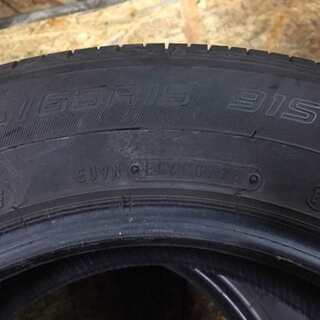 DUNLOP ENASAVE EC300+ 195/65R15 15インチ 夏タイヤ 4本 2018～2019年製 バリ溝 プリウス エスクァイア等 (TD217) クレジットカード QR決済可能