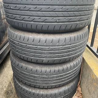 バリ山！215/65R15 日産純正アルミ 4本セット