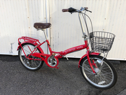 購入者決定　ほぼ新品 折りたたみ自転車