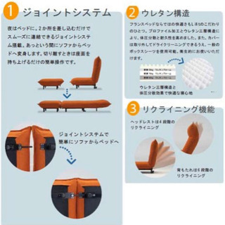 FranフランスベッドLifit/オットマンのみ② フランスベッド ライフィット（Lifit)ソファーベッド