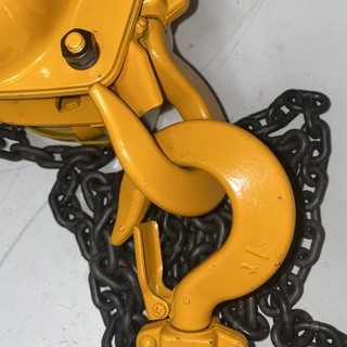 ヤ7037　☆未使用品☆キトー/KITO チェーンブロック　1ｔ/1000㎏　M3型-495