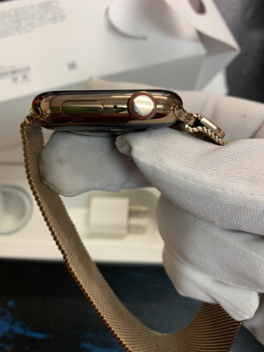 Apple Watch 4 44mm ゴールドステンレス セルラー Used