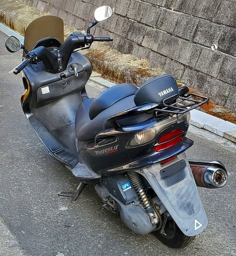 13958km ☆始動動画あり☆ マジェスティ125 SE27 ヤマハ 小型