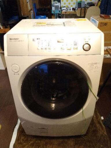 2014年製 シャープのドラム式洗濯乾燥機 ES-V540NL