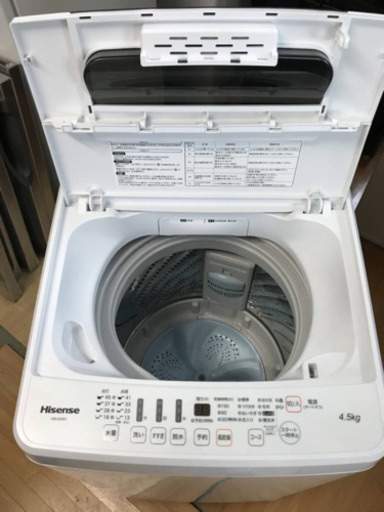 ハイセンス ‼️2017年製洗濯機‼️安っ‼️当日配送
