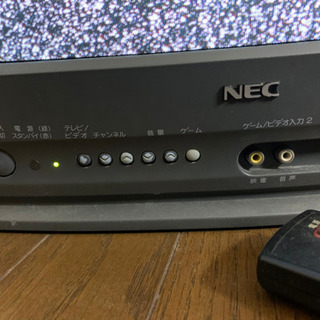 NECのブラウン管テレビ