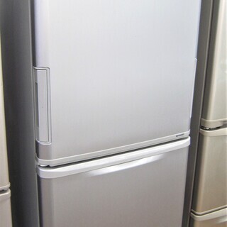 無料配送エリアあり　SHARP冷蔵庫 SJ-W351C-S 2017年製 ♦️️ SHARPノンフロン冷凍冷蔵庫 【2017年製】SJ-W351C-S