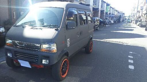 リフトアップ エブリィワゴン 62v 車検付き 亀 航空公園のエブリイの中古車 ジモティー