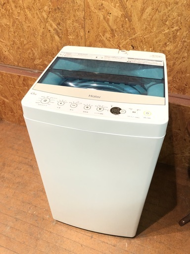 【管理KRS150】Haier 2017年 JW-C45A 4.5kg 洗濯機