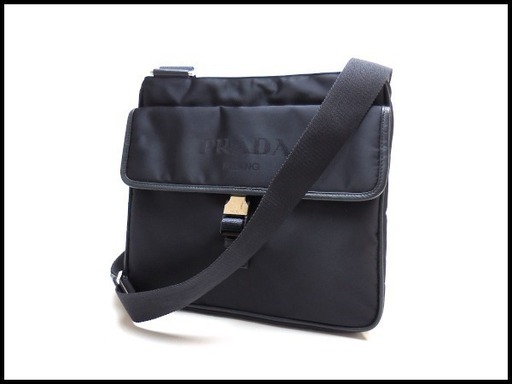 PRADA プラダ ナイロン ショルダーバッグ VA0269 ネイビー 濃紺