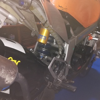 NSR50 レース用 オーリンズTTX、発電機、タイヤウォーマー、スペアホイール等 NSR50 レース用 オーリンズTTX、発電機、タイヤウォーマー、スペア