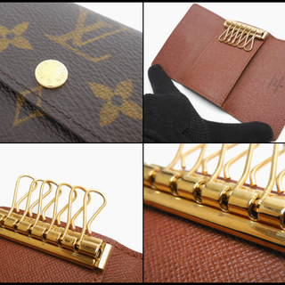 美品 ルイヴィトン モノグラム 6連キーケース M62630