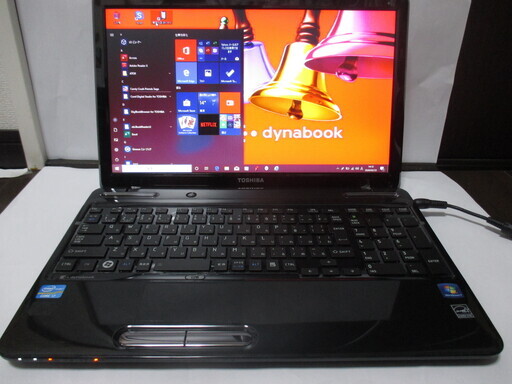 【美品】東芝dynabook T451/57DB /４ＧＢ/640ＧＢ/Corei7/Win10/キーボード新品/バッテリー新品リカバリー済 中古動作品