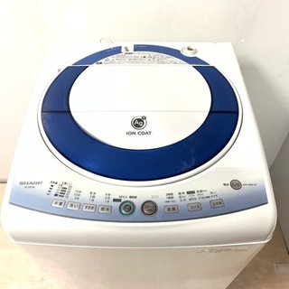 生活家電 中古 洗濯機 7.0kg シャープ ES-EG70L-A 2011年製 送風乾燥