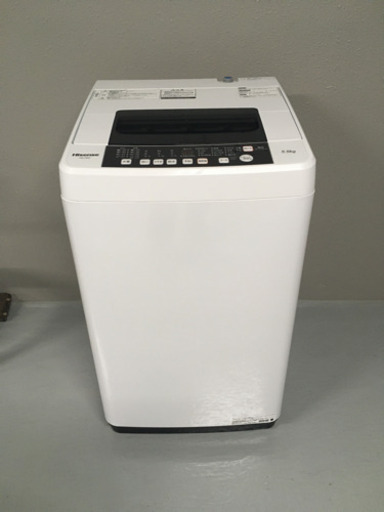 ハイセンス　5.5㎏　全自動洗濯機　HW-T55C 2018年製　配送設置無料