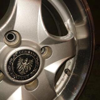 アルミホイル4本セット穴軽自動車用