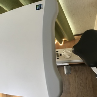 FlexiSpot V9 フィットネスバイク スタンディングデスク 無段階調整 (ホワイト) エアロバイク