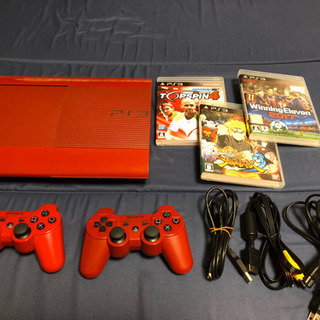 ※お譲り先決まりました※ PS3 250GB 限定色(ガーネット...