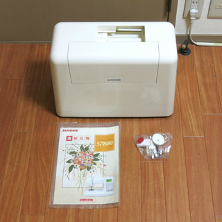 美品 ジャノメ コンピューターミシン S7800 説明書 付属品完品 もちろん実働です。-STLN BMX
