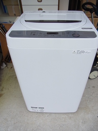 2018年製　シャープ　5.5k　全自動洗濯機　美品