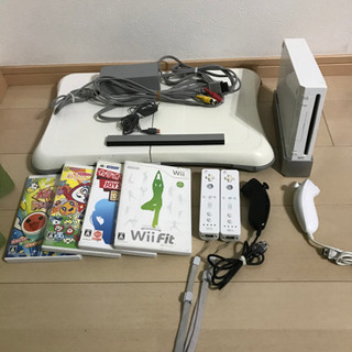 取り引き中！wii 本体　周辺機器　ソフト3本　訳あり