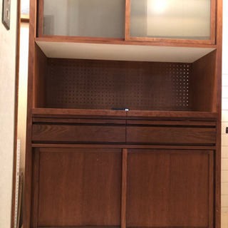 キッチンボード 食器棚actus アクタス購入 Viva660 杉並の収納家具 食器棚 キッチン収納 の中古あげます 譲ります ジモティーで不用品の処分