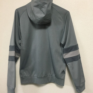 adidas、アディダス、パーカー、グレー、Mサイズ、マンチェスター