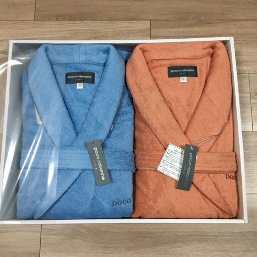 新品　バスローブ　ペア　パコラバンヌ