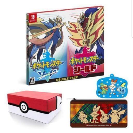 Switch ポケモン Amazon限定ソード・シールド ダブルパック