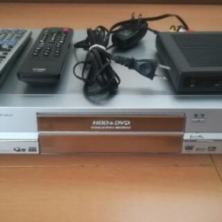 パナソニックHDD&DVDレコーダー　ユニデン地デジチューナー　セット